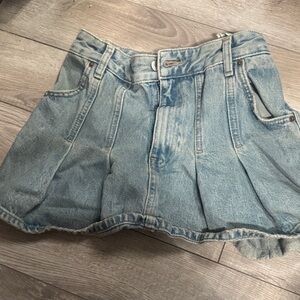 Denim Zara Mini Skirt